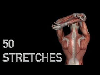50 Different Stretches - Black Background