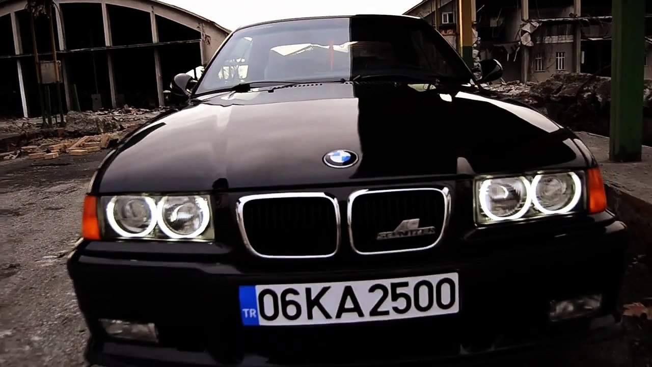 Black BMW E36 320i Cabrio 06 KA 2500 Tunç Avşar