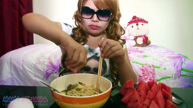 EATING SHOW MUKBANG【English】 Thai Food 【BJ DIVA】 먹방 영어 태국 음식