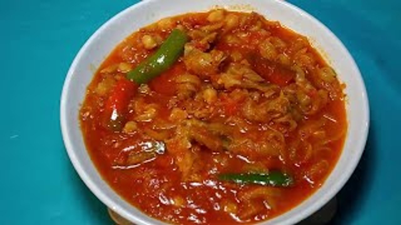 مرقة مرمز التونسية بالخروف أو علوش من المطبخ التونسى Cuisine Tunisienne Mermez Tounsi