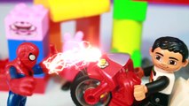 toys Peppa Pig Toy Cars LEGO DUPLO Spiderman Toys Toy Review Police Car Superheros Cookie Monster