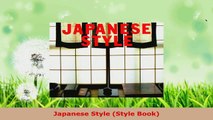 PDF Download  Japanese Style Style Book Read Full Ebook