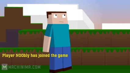 Minecraft The N00b Adventures:So Blocky, So Cool Epi 01 Dublado PT/BR