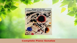 Read  Complete Piano Sonatas EBooks Online