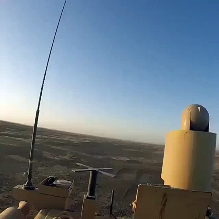 Shockwave after a big explosion
