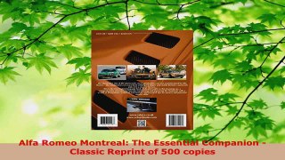 Read  Alfa Romeo Montreal The Essential Companion  Classic Reprint of 500 copies Ebook Free