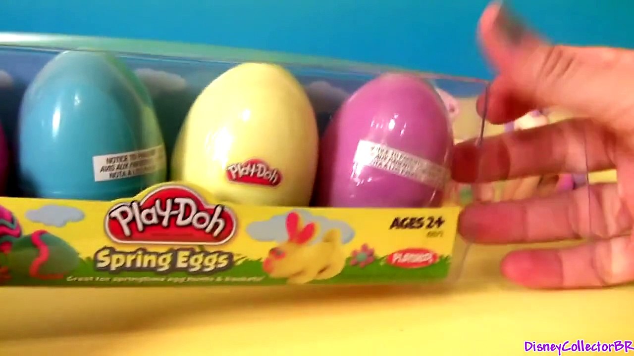 Play Doh My Little Pony Ponyville Easter Eggs Rainbow Dash Pinkie Pie Scootaloo Sweetie Be