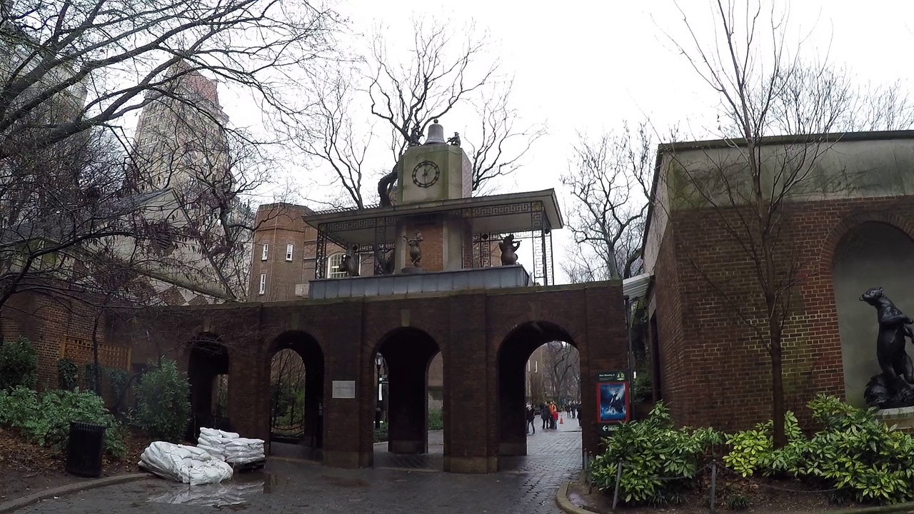 Delacorte Clock New York Central Park zoo wildlife center