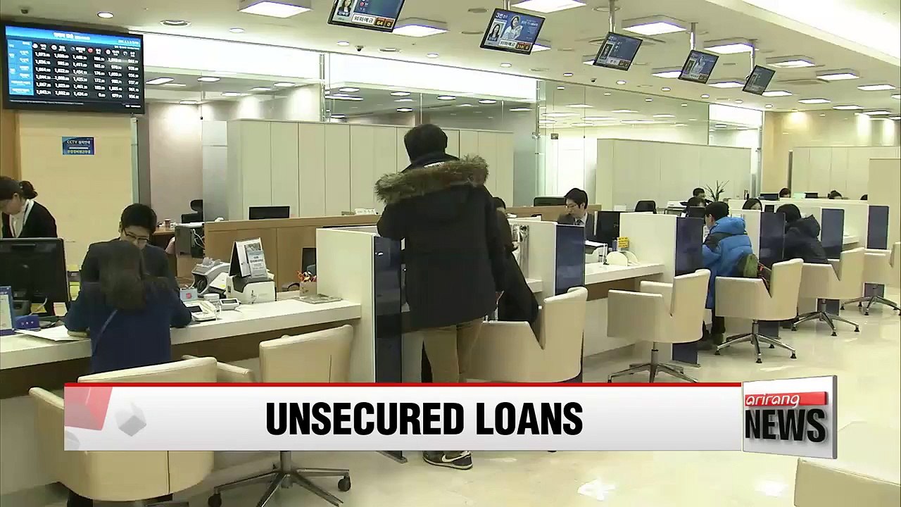Korean households' unsecured loans up 5 pct. on...