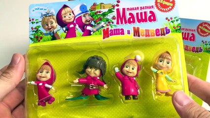Masha and the bear toys Masha i Medved Маша и Медведь