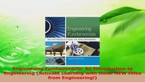 Download  Engineering Fundamentals An Introduction to Engineering Activate Learning with these NEW P