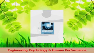 Read  Engineering Psychology  Human Performance PDF Free