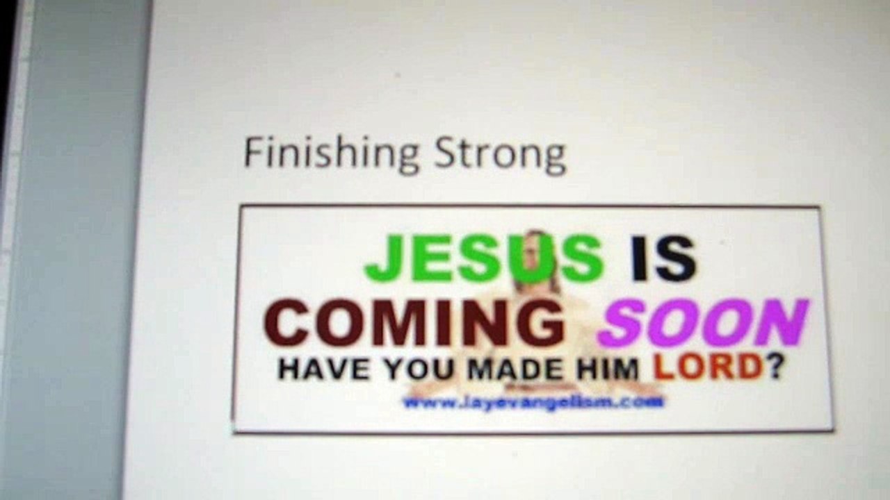 Finishing Strong