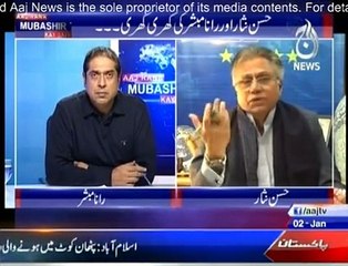 Aaj Rana Mubashir Kay Sath - 2nd January 2016