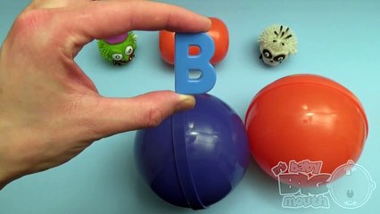Big Hero 6 Surprise Egg Learn-A-Word! Spelling Halloween Words! Lesson 1
