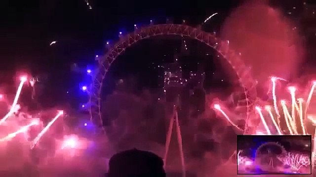 New Year Celebration 2016 Fireworks London England
