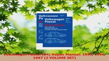 Read  Volkswagen Passat B4 Repair Manual 1995 1996 1997 2 VOLUME SET Ebook Free