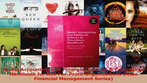 PDF Download  Model Accounting and Financial Policies  Procedures Handbook for NotForProfit Read Online