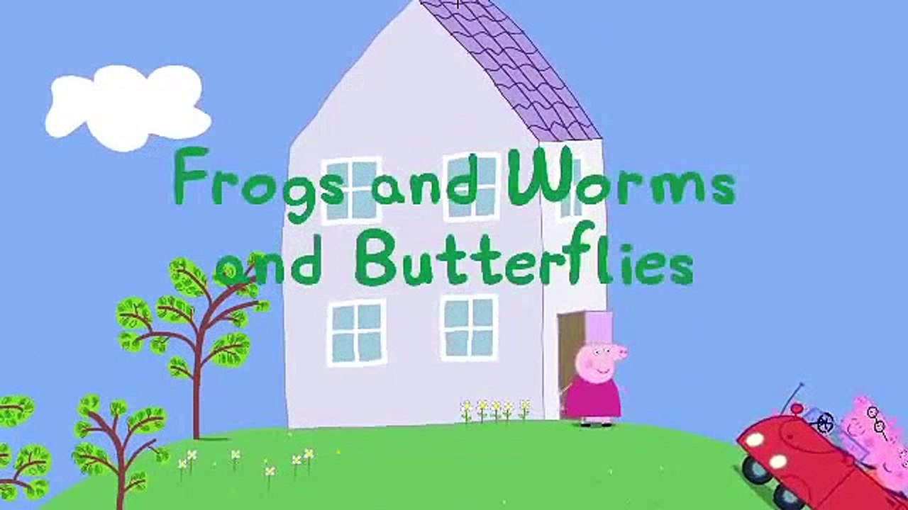 Peppa Pig: Frogs and Worms and Butterflies