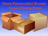 Best Removalist Boxes Types of Moving Boxes