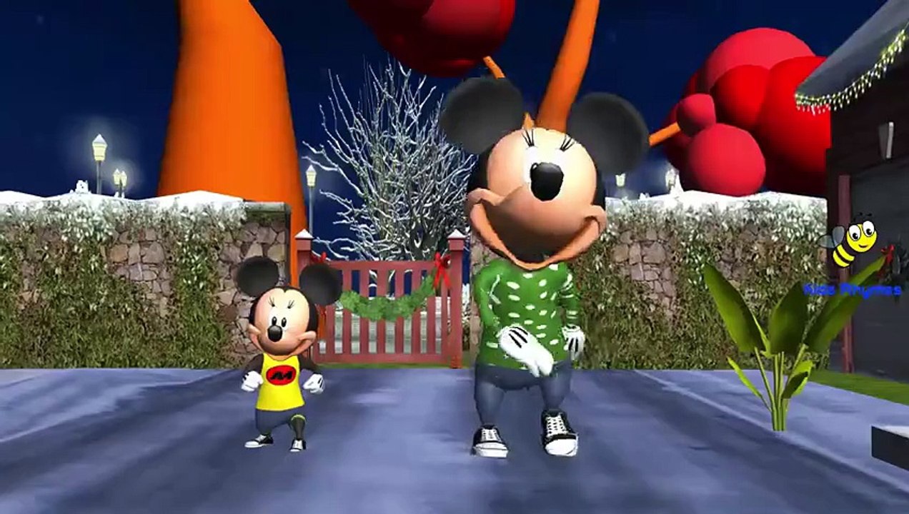 mickey mouse cartoon johny johny yes papa rhyme 2D animation children nursery rhymes