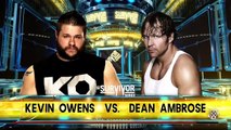 Ambrose vs. Owens CNZ World Heavyweight Title Semifinal: CNZ Survivor Series CNZ 2K16 Simu