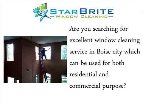 Get Excellent Window Cleaning Service in Boise Idaho