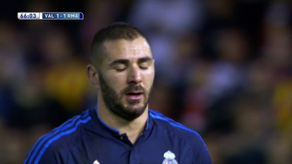 Quand les supporters de Valence chambrent Benzema