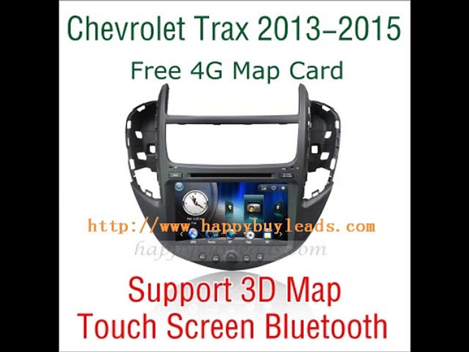 Chevrolet Trax Car Audio System DVD GPS Navigation Bluetooth
