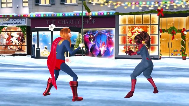 Spiderman Vs Batman And Spiderman Vs Hulk Cartoons Singing Finger Family Children Nursery Rhymes