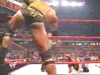 Lita & The Rock vs Triple H & Trish Stratus