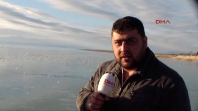 Konya - Beyşehir Gölü Buz Tuttu