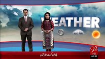 Breaking News- Mulk Bhar Main Barish or Barf Bari Ka Silsala Jari – 04 Jan 16 - 92 News HD