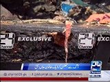 Multan-house on fire 1 woman died