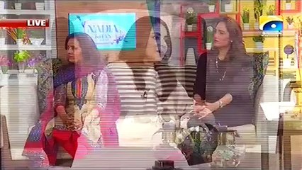 Nadia Khan Show- 4th January 2016 -Part 2-Face Problems And Their Solutions