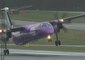 Planes Struggle to Land in High Winds at Birmingham Airport