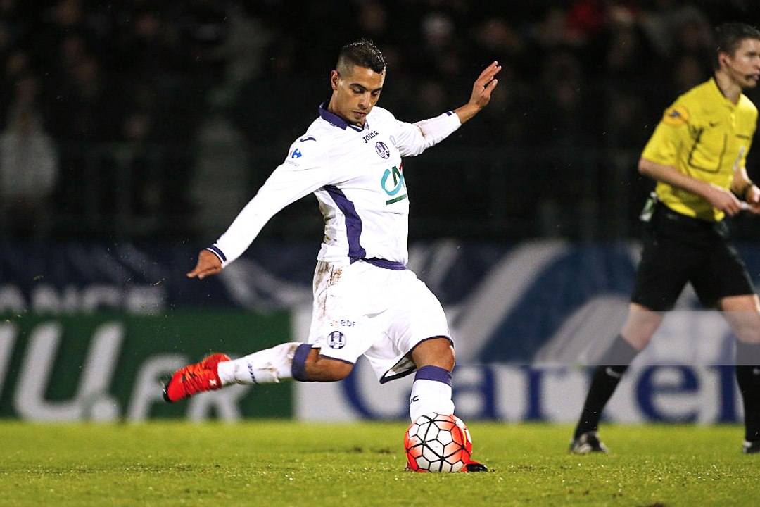 Le coup-franc de Ben Yedder contre Sannois Saint-Gratien