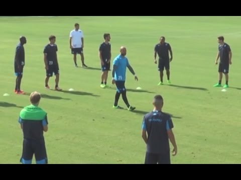 Napoli - Sosta in campionato, Mertens in dubbio per la ripresa (12.11.15)