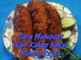 Resep Ikan Kakap Bakar Bumbu Rujak