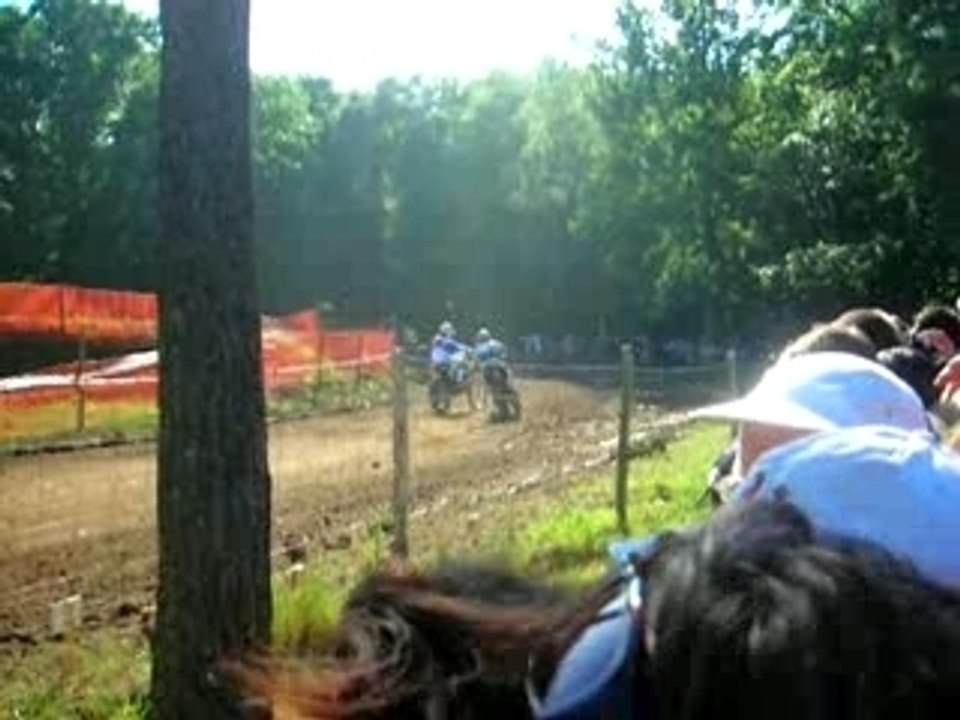 Chute motocross