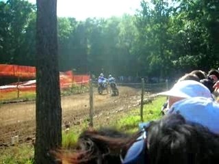 Chute motocross