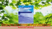 Read  Climate Time Series Analysis Classical Statistical and Bootstrap Methods Atmospheric and PDF Online