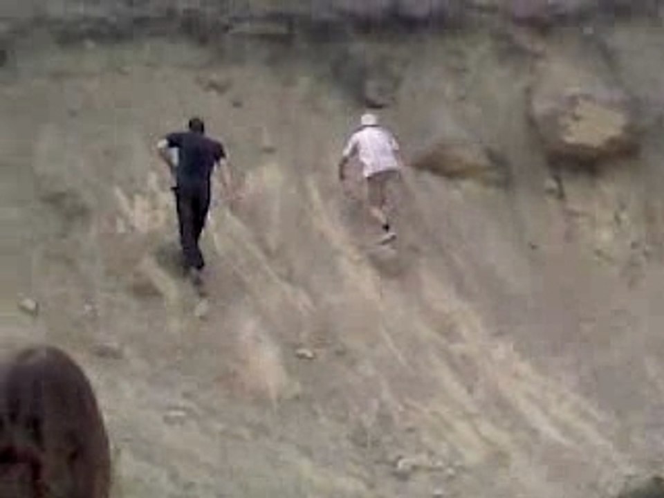 Courses entre profs dans les alpes