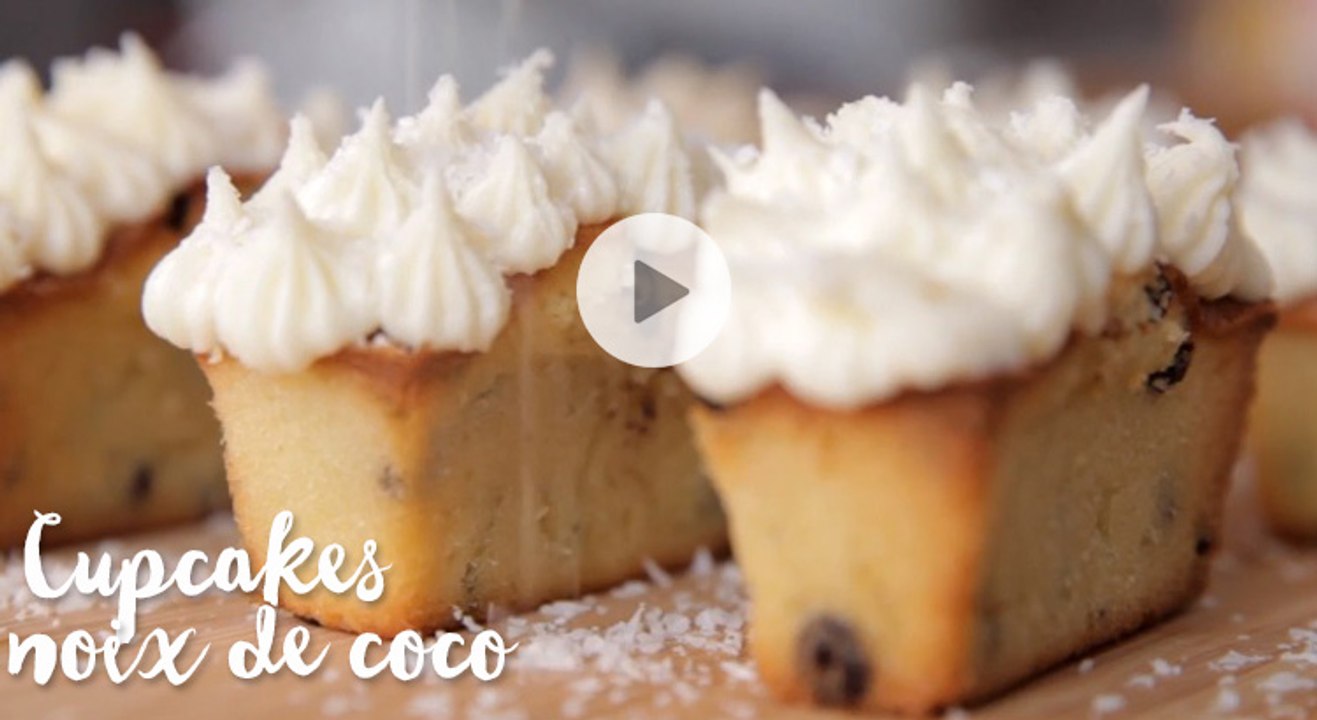 Recette de cupcakes noix de coco, parfaits pour le goûter - Gourmand
