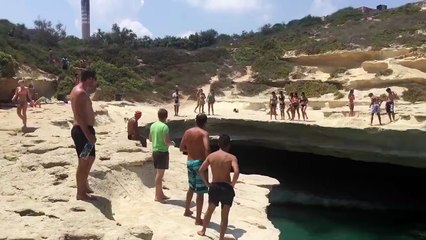 Un petit chien fait le grand saut !