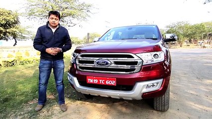 Exclusive - 2016 Ford Endeavour Test Drive Review - Auto Portal