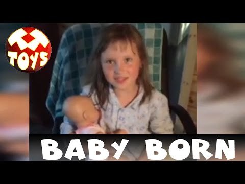 Кукла Baby Born. Девочка Merike Рассказывает про свою Игрушку. Моя Любимая Игрушка
