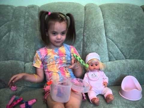 ✔ Кукла Baby Born. Девочка Полина Рассказывает про свою Игрушку. Моя Любимая Игрушка