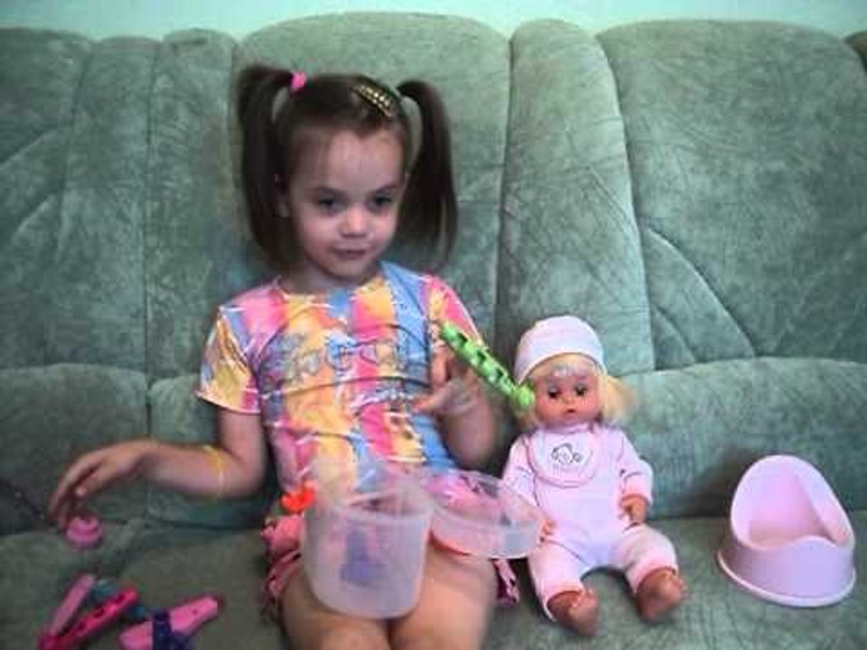 ✔ Кукла Baby Born. Девочка Полина Рассказывает...