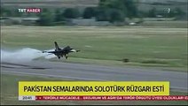 Turkish Fighter Pilot Raises Slogan of ''Jivy Jivy Pakistan,
